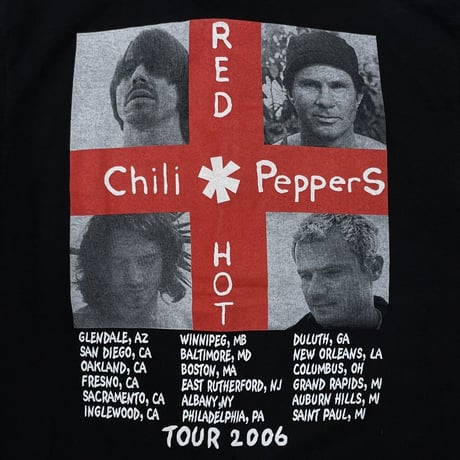 RED HOT CHILI PEPPERS TOUR 2006 ALSTYLE MEDIUM 3757