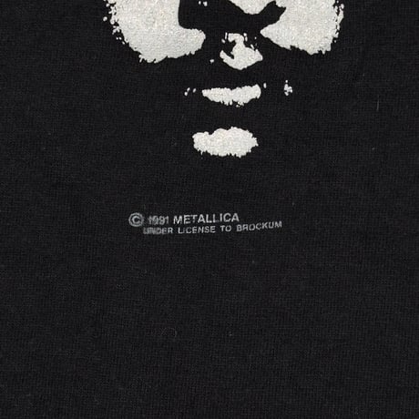 METALLICA 1991 4FACES HISTORIC DATES METALLICA TAG LARGE 1206