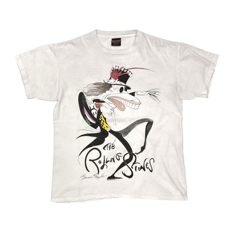 THE ROLLING STONES 1994 VOODOO LOUNGE TOUR TEE WHITE BROCKUM LARGE 3677 310