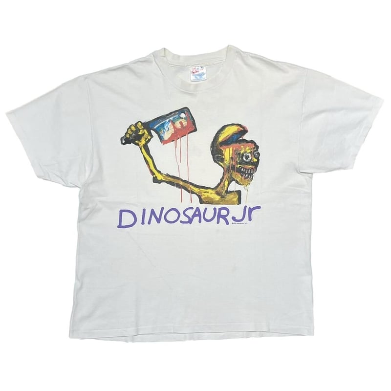 Dinosaur Jr. Start ダイナソーjr ヴィンテージ DINOSAUR Jr. 1993 START CHOPPIN DOUBLE SIDE TEE