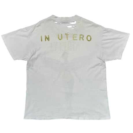 NIRVANA IN UTERO WHITE anvil XL 3720