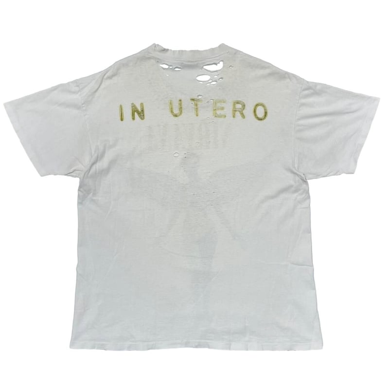 【Special】NIRVANA IN UTERO WHITE anvil L NIRVANA IN UTERO WHITE anvil XL 3720 | greatLAn