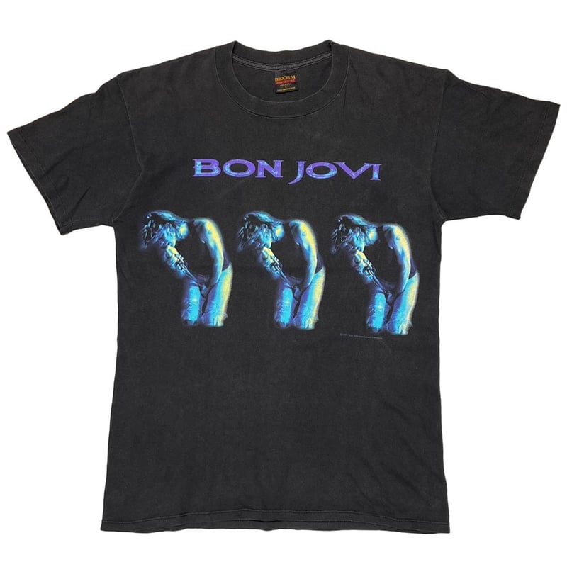 超レアL美品！90s BON JOVI 日本TOUR Tシャツ　BROCKUM製 超レアL美品！90s BON JOVI 日本TOUR Tシャツ BROCKUM製 超レア