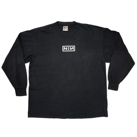 NINE INCH NAILS NIN LOGO LS TEE ONEITA XL 9937