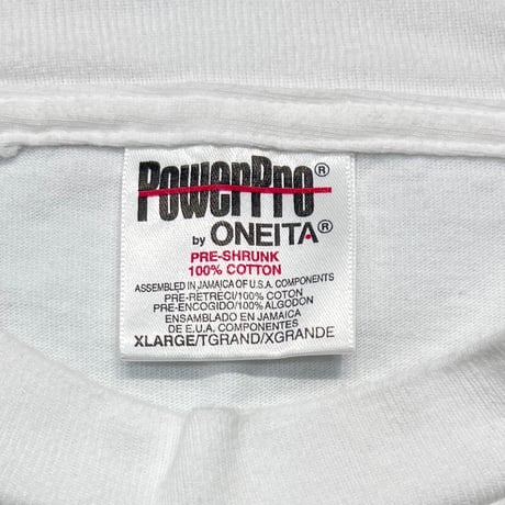 DREAM WORKS LOGO TEE WHITE ONEITA XL 3625
