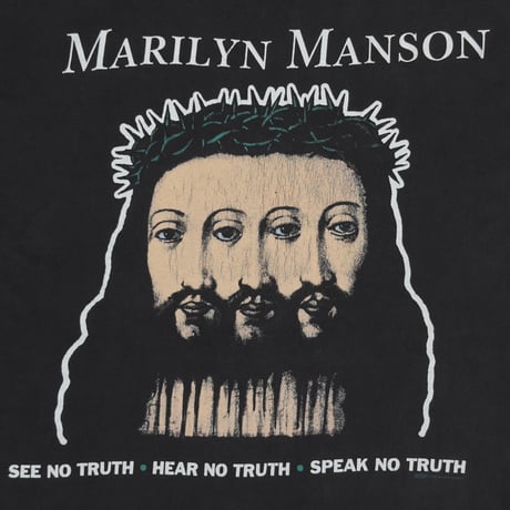 MARILYN MANSON BELIEVE MARILYN MANSON TAG LARGE 5122