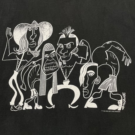 RED HOT CHILI PEPPERS 1990 PICASSO GIANT LARGE 9632