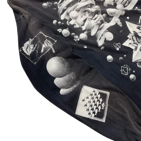 M.C. ESCHER MULTI ART LS BLACK ANDAZIA LARGE 5678