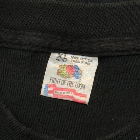 Apple WORLD TEXT MULTI COLOR FRUIT OF THE LOOM XL 8045