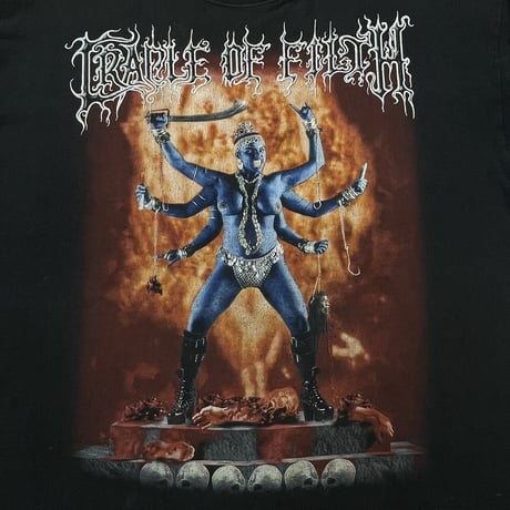 CRADLE OF FILTH 2000 DESTROYER OF WORLDS LS SCREEN STARS XL 5820