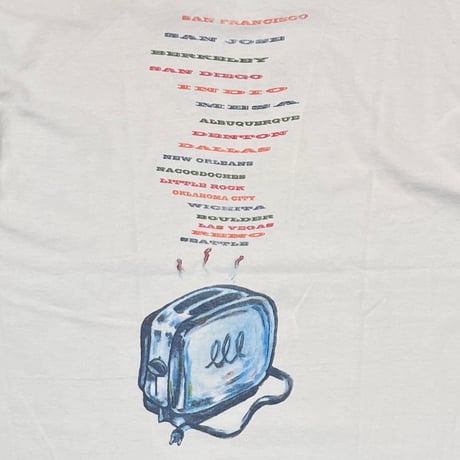 PEARL JAM 1993 FREAK WHITE HANES LARGE 9047