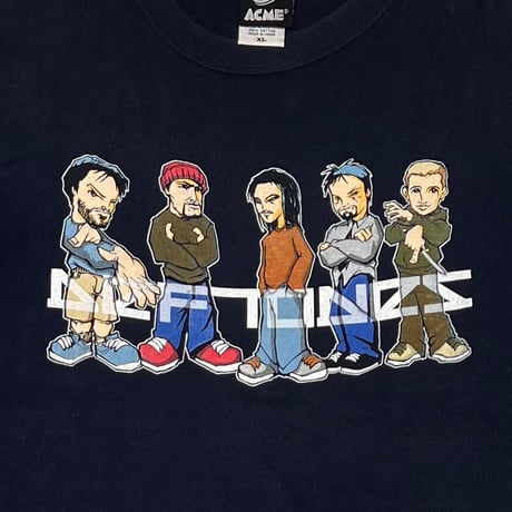 DEFTONES CARTOON MEMBER NAVY ACME XL 5688