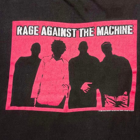 RAGE AGAINST THE MACHINE 1999 MEMBERS SILHOUETTE GIANT XL 5570