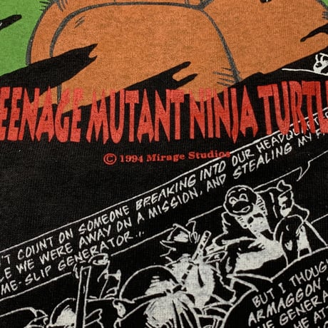 TEENAGE MUTANT NINJA TURTLES 1994 COMIC FILM FRAME SOFTEE LARGE BUT FITS XL 9624