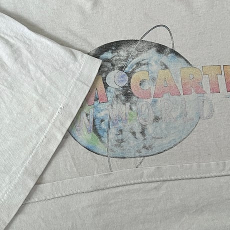 FADE is BEAUTIFUL [No.16] PAUL McCARTNEY THE NEW WORLD TOUR WHITE BROCKUM XL 3632