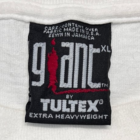 NIRVANA KURT COBAIN MEMORIAL ADULT WHITE GIANT by TULTEX XL 7053