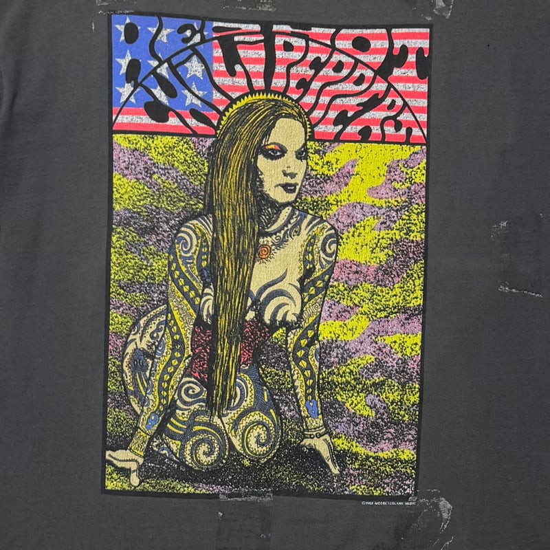 KOZIK RED HOT CHILI PEPPERS ポスター Red Hot Chili Peppers Vintage Concert Poster from Austin