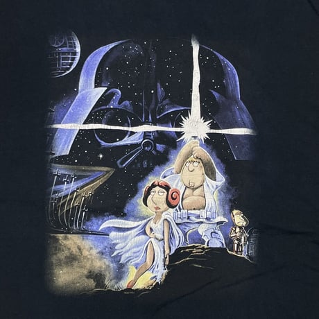 FAMILY GUY STAR WARS PARODY FRUIT OF THE LOOM FITS XL 4063