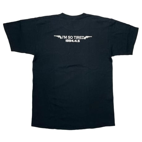 KURT COBAIN grunge is dead. I'M SO TIRED DOUBLESIDE ANVIL LARGE 2734