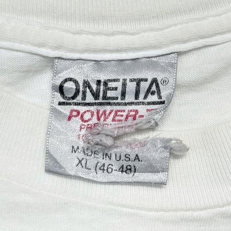 DISNEY VINTAGE MINNIE MOUSE WHITE ONEITA XL 9911
