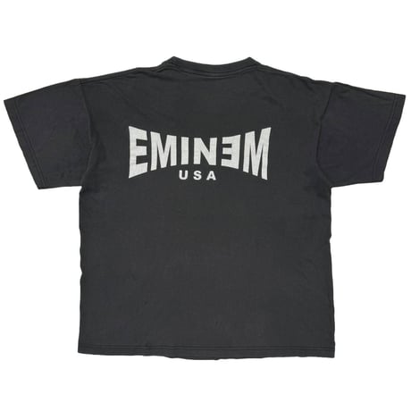 EMINEM THUNDER BACK TEXT EMINEM USA BOOTLEG FITS XL 5389