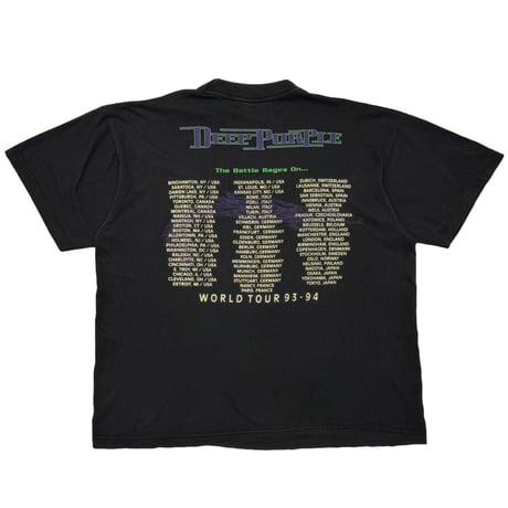 DEEP PURPLE DRAGON 1993-1994 THE BATTLE RAGES ON... EURO XL 8373