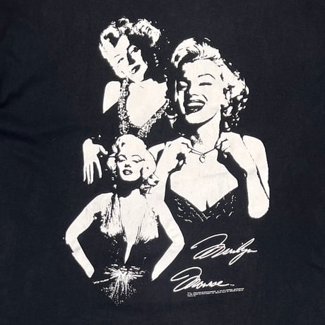 MARILYN MONROE 3 MONROE BACK SIGNATURE FITS XL 3456
