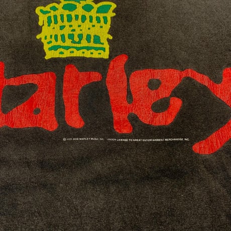BOB MARLEY 1995 CROWN  GEM TAG XL 5615