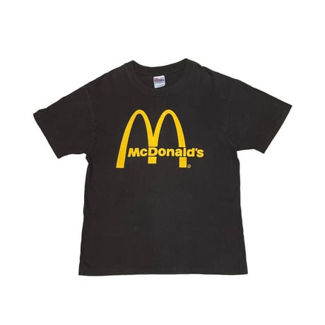 McDONALD'S DOUBLE SIDE LOGO TEE HANES LARGE 8753