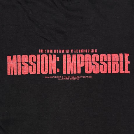 MISSION IMPOSSIBLE 1996 EXPECT THE IMPOSSIBLE XL 3226