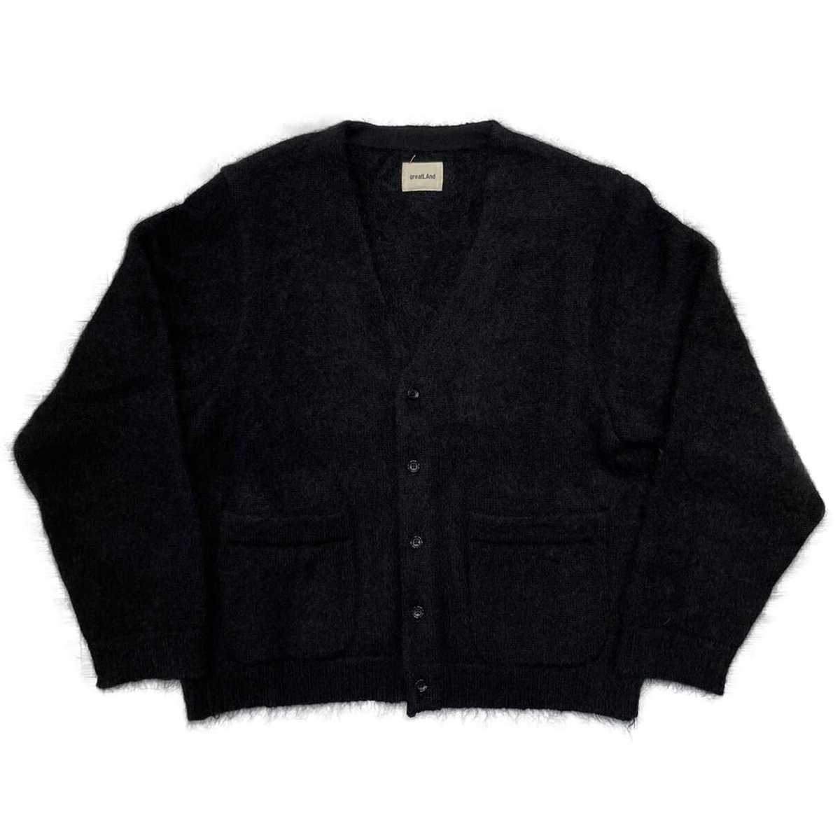 greatLAnd Original mohair cardigan - カーディガン