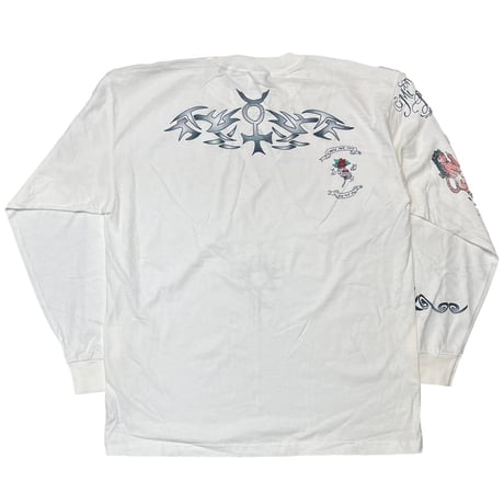 DENNIS RODMAN TATTOO LS WHITE XL 9584