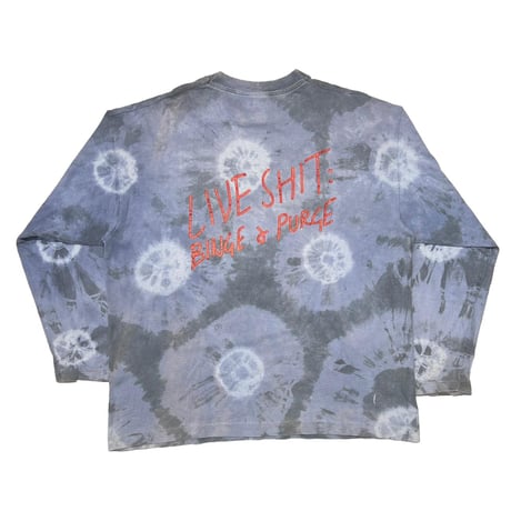 METALLICA SKULL LIVE SHIT TIE DYE LS XL 8183