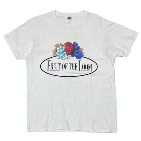 FRUIT OF THE LOOM LOGO WHITE XL 7290