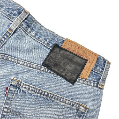 greatLAnd GRUNGEMAN DENIM REPRODUCT LEVI'S 501 W88 L79.5 1