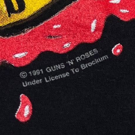 GUNS N' ROSES HERE TODAY GONE TO HELL 1991 BROCKUM LARGE 8571