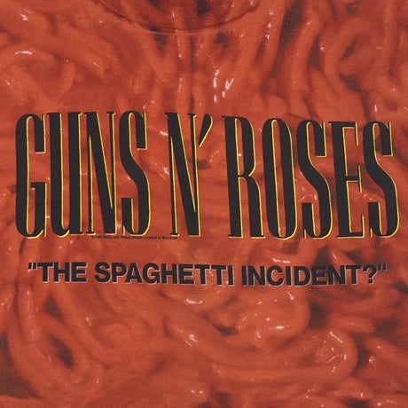 GUNS N' ROSES THE SPAGHETTI INCIDENT? OVP ORANGE ANVIL LARGE 2182