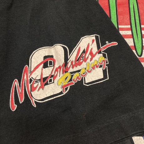 NASCAR McDonald's OVP TEE BLACK XXL 7344