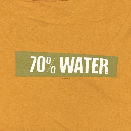 PEARL JAM nervous 70% WATER MUSTARD ANVIL XL 9961