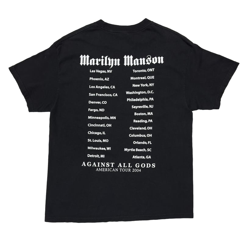 MARILYN MANSON AGAINST ALL GODS AMERICAN TOUR 2
