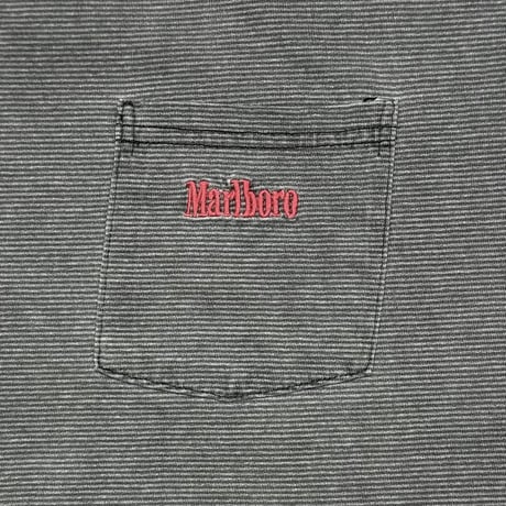 Marlboro BORDER POCKET TEE GREY/CHARCOAL FITS XL 7301