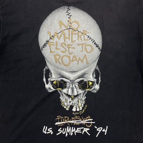METALLICA PUSHEAD NO WHERE ELSE TO ROAM US SUMMER 1994 GIANT XL 4709
