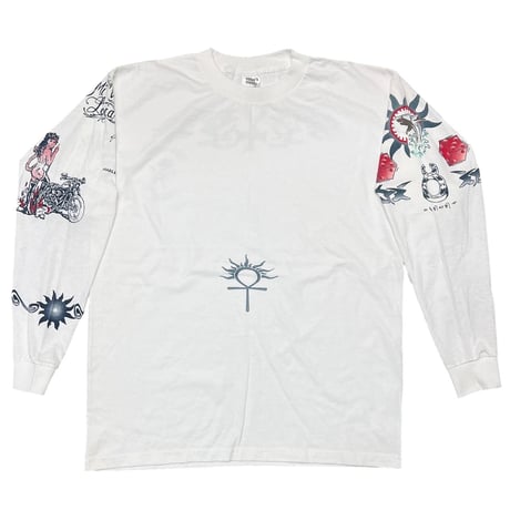 DENNIS RODMAN TATTOO LS WHITE XL 0303