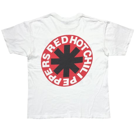 RED HOT CHILI PEPPERS Y2K BLOOD SUGAR SEX MAGIK WHITE anvil LARGE 6603