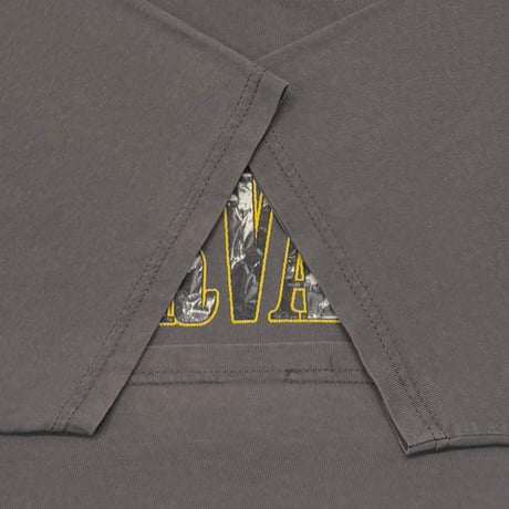 NIRVANA TEXT LOGO WITH SMILE CHARCOAL ANVIL XL 0432