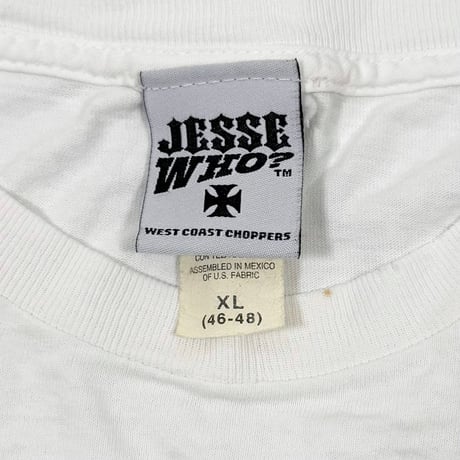 WEST COAST CHOPPERS IRON CROSS LS WHITE XL 8294