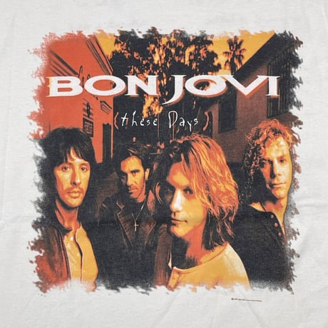 BON JOVI THESE DAYS WHITE BROKUM XL 8119