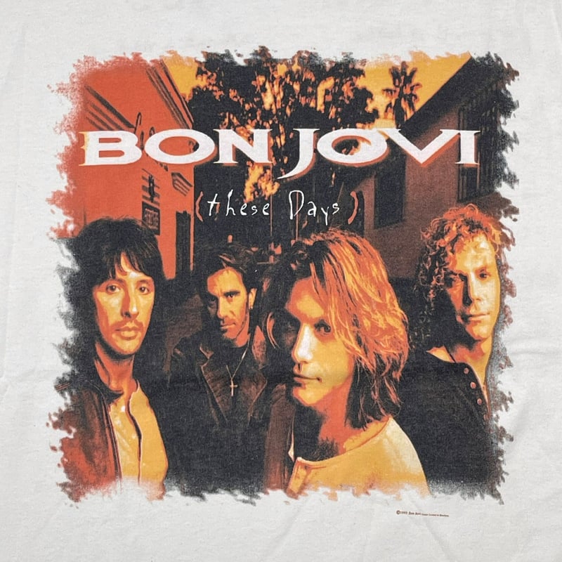 BON JOVI THESE DAYS WHITE BROKUM XL 8119 | grea