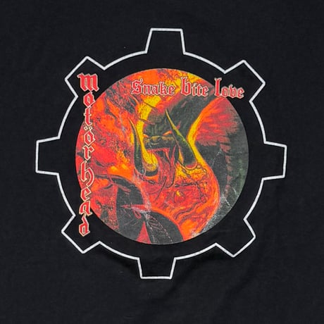 MOTORHEAD SNAKE BITE LOVE TOUR 1998 LS BLACK TULTEX XL 5421