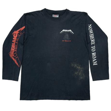 METALLICA DON'T TREAD ON ME NOWHERE TO ROAM LS XL 3801